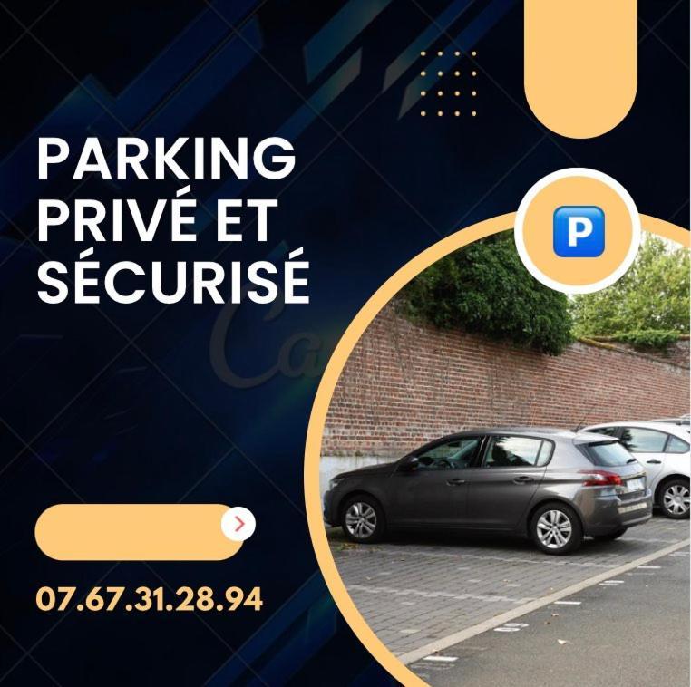 Le Carnot Appartement Avec 2 Chambres Separes Et Parking Privatif Et Securise Арас Екстер'єр фото