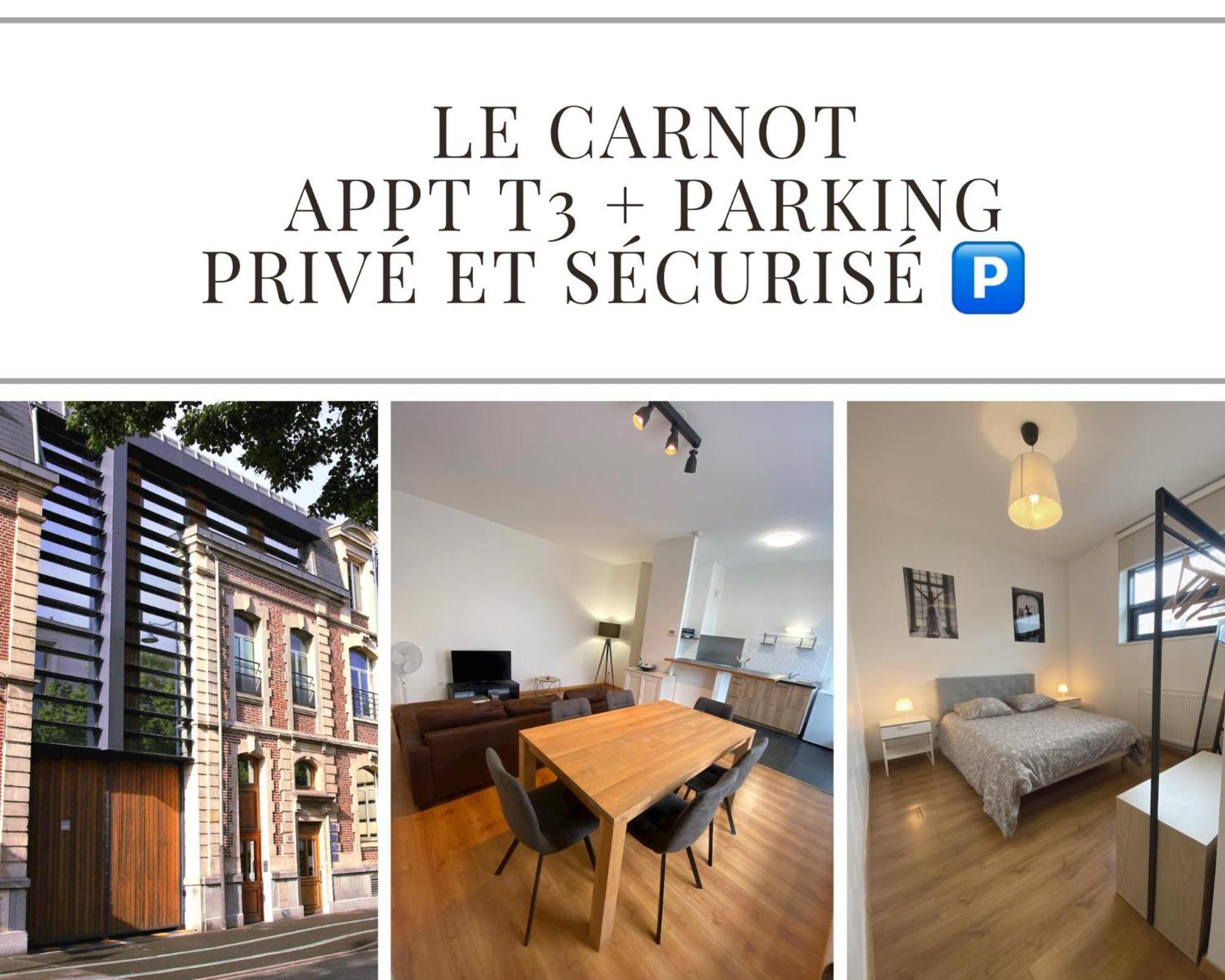 Le Carnot Appartement Avec 2 Chambres Separes Et Parking Privatif Et Securise Арас Екстер'єр фото